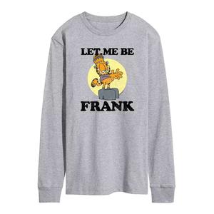 Мужская футболка с длинными рукавами Garfield Let Me Be Frank Licensed Character