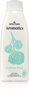 Шелковистый гель для душа Aromatics с хлопковой текстурой Papoutsanis, 650 мл