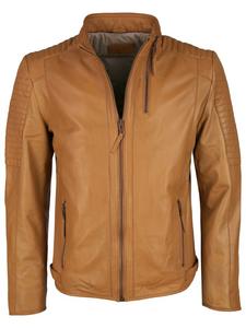 Кожаная куртка JCC 16 13 2, коричневый