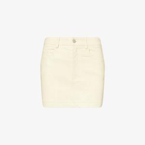 Мини-юбка Amy Lynn Milena из веганской кожи, желтый