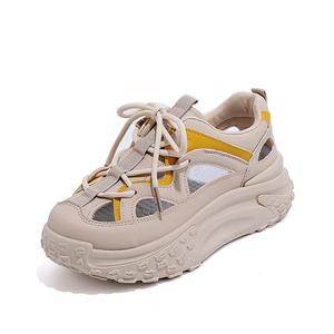 JOHLIN DREAM Женские низкие кеды желтые, цвет Yellow