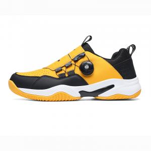 Дышащие низкие детские тренировочные кроссовки kids' AMICNIEGD, желтый