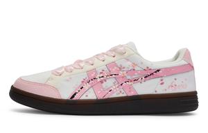 Onitsuka Tiger Advanti 811 Manufacturing, Женские низкие скейтерские кроссовки Sakurajima Unisex бело-розовые, цвет White Pink