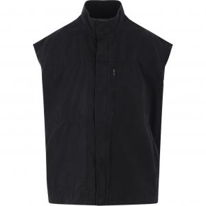 MM6 Maison Margiela Двухцветный жилет, Black