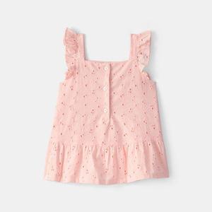 Топ с рюшами и ажурной вставкой для девочки Carter'S