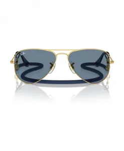 Детские солнцезащитные очки-авиаторы Ray-Ban, желтый