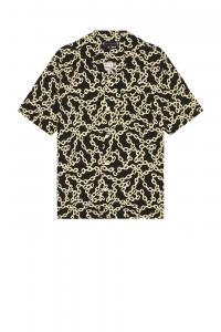 Рубашка с коротким рукавом link Allsaints, черный