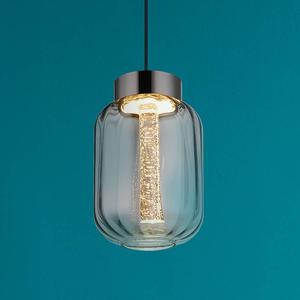 Светодиодный подвесной светильник Globo Lighting Fluoro Typ A, копченое стекло / железо - 1-свет