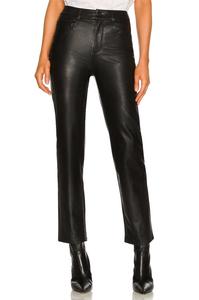 Стелла Джинсы с широкими штанинами в черном цвете Paige