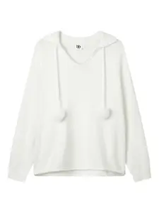 Свитер с помпонами B+Ab, белый