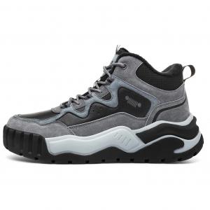 Ботинки Abrasion Resistant Cushioning Height Increasing Short Snow Boots Men's Climbing Gray JEEP SPIRIT, Climbing Gray