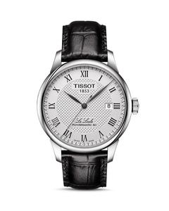 Часы Tissot Lelocle, 39,3 мм, черный