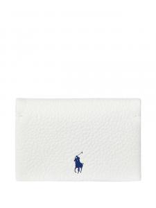 Кожаный кошелек Polo Ralph Lauren, белый