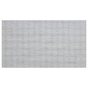 Виниловый коврик для ванной KARAT Modica, 90x1x400 см, серый