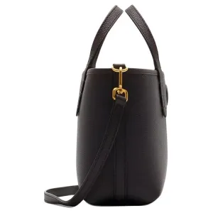 Burberry Bloomsbury Calfskin One Shoulder Handbag Mini Women's Black