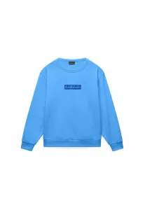 Новая толстовка унисекс с логотипом в виде коробки Napapijri, Blue Jasper