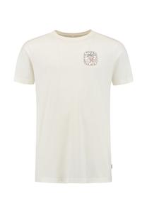 Принт на футболке Shiwi, реактивный поток белый