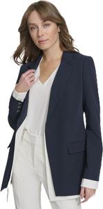 Женский пиджак Tommy Hilfiger Overlap Layer, Midnight/Ivory