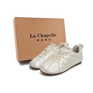 Нескользящие и дышащие низкие повседневные туфли, женские, серебристые La Chapelle, Silver