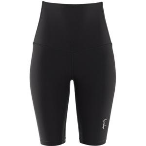 Функциональные и удобные байкерские шорты с высокой талией hwl412c Winshape, черный