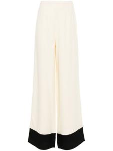 Taller Marmo брюки палаццо Marlene Corniche, белый