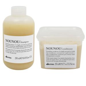 Набор для поврежденных волос: шампунь, 250 мл + кондиционер, 250 мл Davines Nounou
