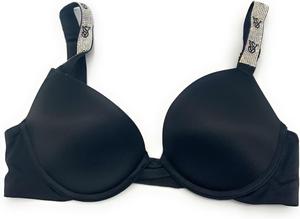 Бюстгальтер Very Sexy Push-Up от Victoria's Secret, Smooth Black/Bling Vs Logo