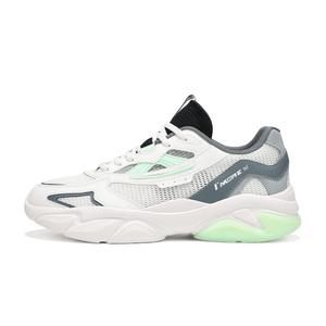 361° Кроссовки Cushioning Breathable Lightweight Low Top Casual Shoes Men's Feather White Deep Iron Gray