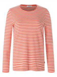 Maerz Muenchen Футболка с длинными рукавами оранжево-белого цвета