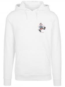 Пуловер F4NT4STIC Hoodie Tom and Jerry TV Serie Faux Frankenstein Tom, белый