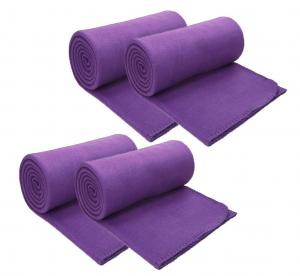 Панельная штора Plauener Spitze - Ландыш (Ш х В) 228,20см*40см зеленый/зелено-красный Betzshop, фиолетовый