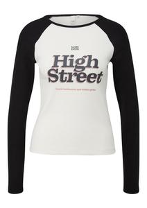 Рубашка QS, кремовый