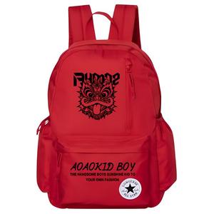 Converse Полиэстеровый рюкзак средний размер унисекс красный, Simple Line Lion