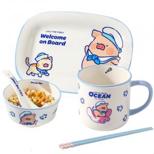 X Lulu, наборы посуды KAWASIMAYA, Breakfast Set For One Person