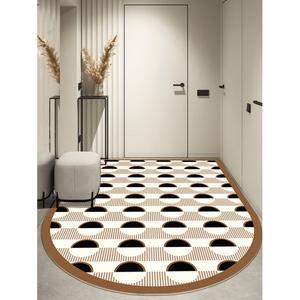 Y U-LIVE Ковер 80х100 см из ПВХ, кожаный, для прихожей, водонепроницаемый, нескользящий