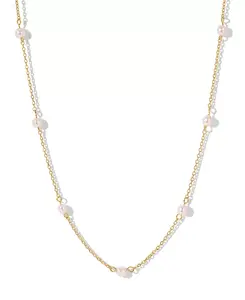 Нежное ожерелье из искусственного жемчуга Girls Crew, gold