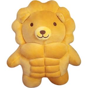 Плюшевая игрушка Puffy Muscle Bear Lion Pig, высота 30см/50см/70см JINXIANGHE