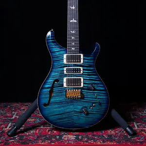 PRS Special Semi-Hollow с 10-слойной верхней декой в цвете Cobalt Smokeburst