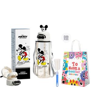 Стакан из PPSU пластика 550 мл Disney, [Ppsu Double Cup]-Mickey Mouse+Cup Brush+Shopping Bag