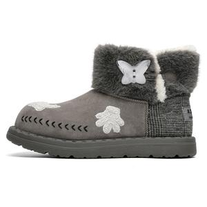 Теплые и износостойкие короткие снежные ботинки Unisex Gray KUNGFUDEER, серый