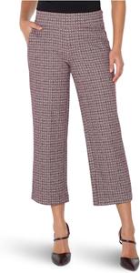 Женские укороченные брюки-трубы Mabel средней посадки Liverpool Los Angeles, Wine Multi