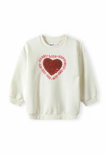 Толстовка CREW NECK MINOTI, слоновая кость