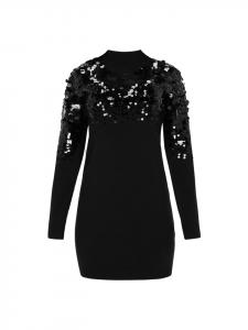 Faina Женское платье черного цвета