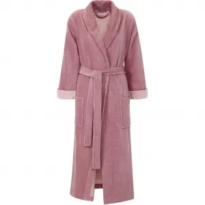 Унисекс халат Турин, идеально для сауны и СПА, гостиничный халат, утренний халат 1 шт., для женщин и мужчин, с поясом и двумя накладными карманами, длинный Gözze, Beere