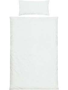 Постельное белье Himmelkron белого цвета Erwin Müller, 135x200 см + 40x80 см