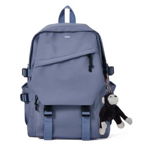 RIOREX Тканевый рюкзак для ноутбука унисекс разноцветный, Blue Purple+Doll