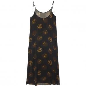 Платье с принтом UMA WANG, коричневый