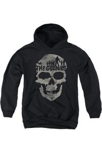 Толстовка с капюшоном The Goonies Skull 1 для детей Gildan, черный