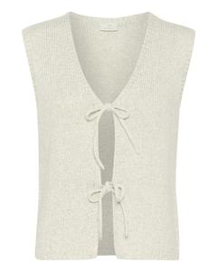 Вязаный кардиган Kaffe Agerdi, Mottled White