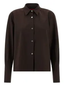 Рубашка с длинными рукавами THELATEST, коричневый